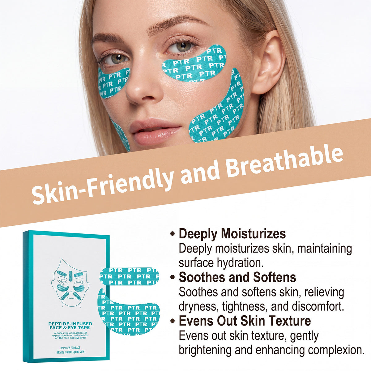 Gentle, skin-friendly, moisturizing, and non-tightening sheet mask