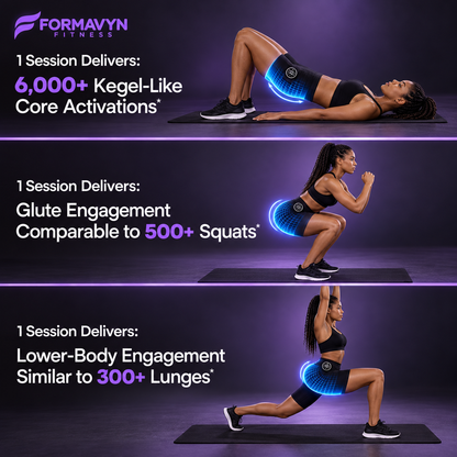 3-in-1 EMS Fitness Toning Yoga Shorts